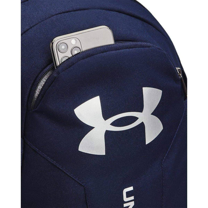 Under Armour Hustle Lite Golf Backpack - Midnight Navy / Silver