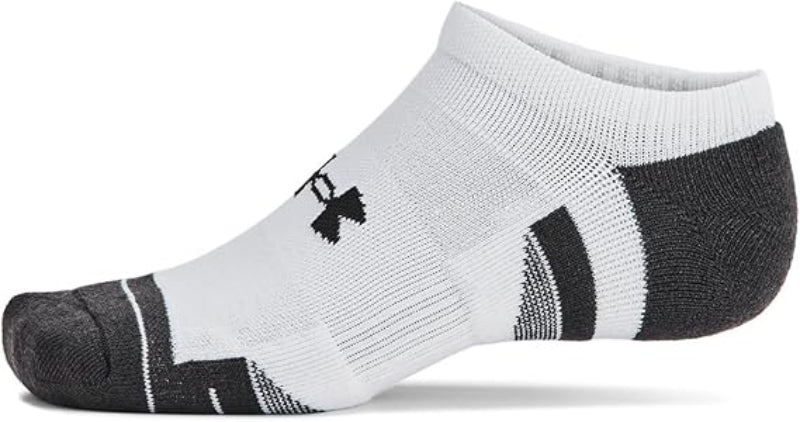 Under Armour Unisex Performance Tech 3-Pack No Show Socks