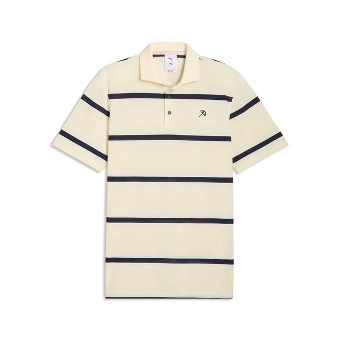 Puma X Arnold Palmer Pique Stripe Golf Polo