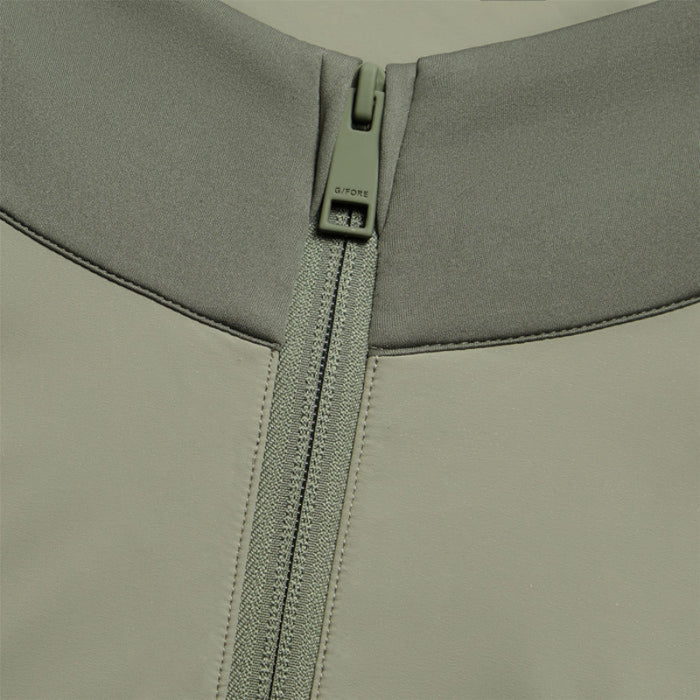 G/FORE Double Knit Brushed Back Scuba Quarter Zip Golf Pullover
