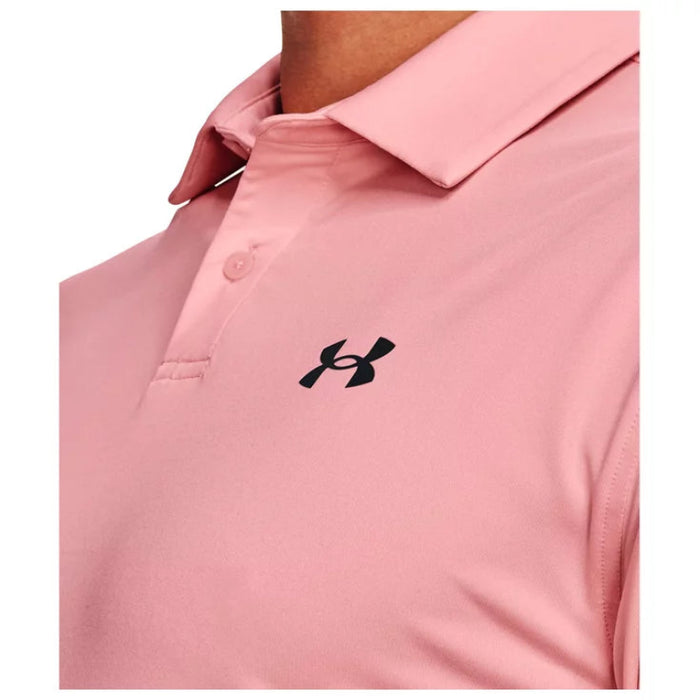 Under Armour T2G Golf Polo - Pink/Midnight Navy