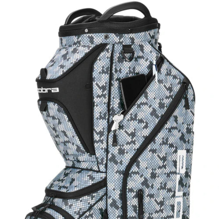 Cobra Ultralight Pro Golf Cart Bag - Winter Snake Camo