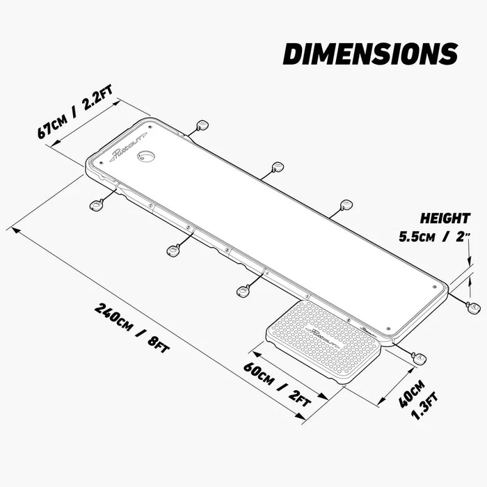 PuttOut AirBreak Putting Mat