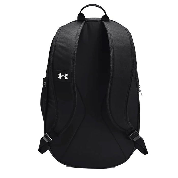 Under Armour Hustle Lite Backpack - Black/Black/Metallic Silver