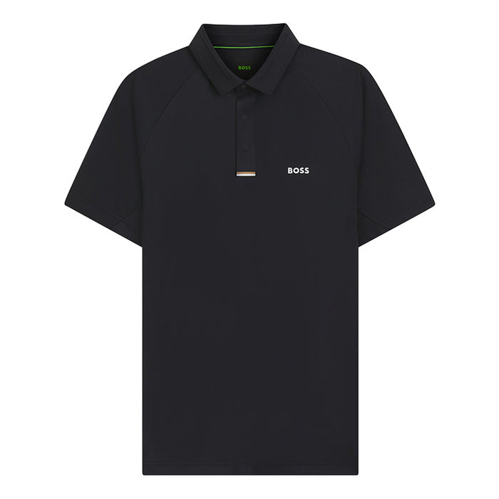 BOSS GOC Paddytech Golf Polo - Black 