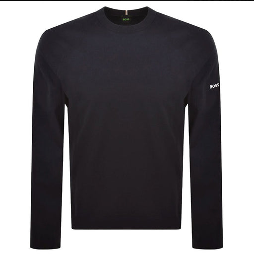 BOSS KN GOC Rank Golf Pullover - Black