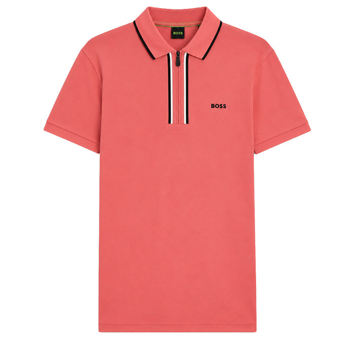 BOSS Philix GOC Golf Polo - Coral 