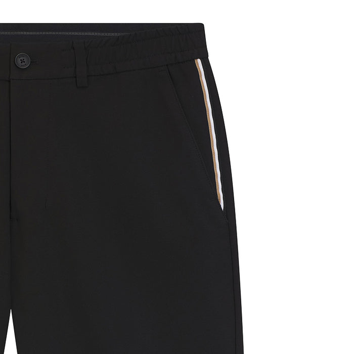 BOSS SH GOC Swing Golf Shorts - Black Close Up