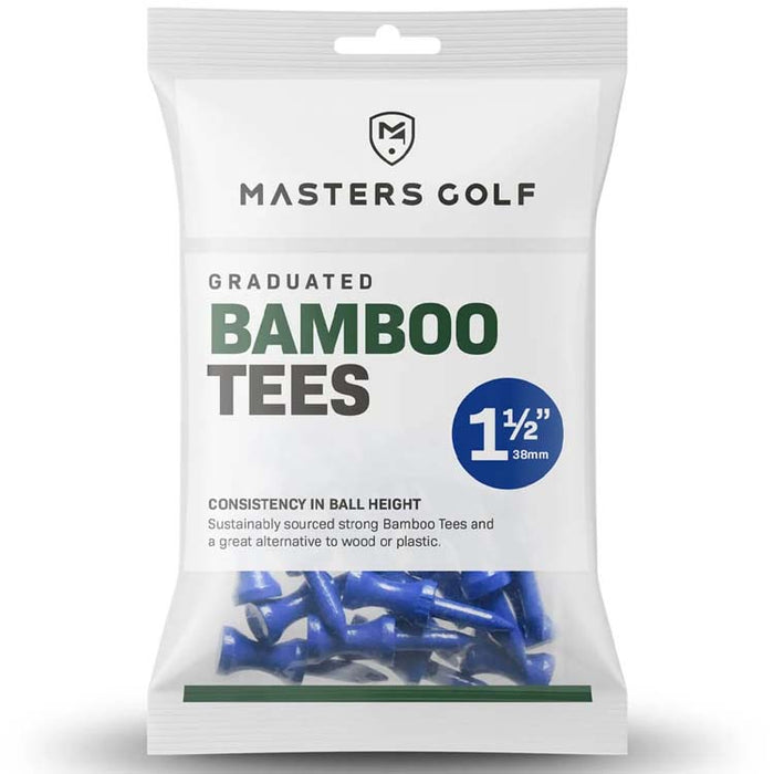 Bamboo Graduated Tees 38mm Bag - 25 Pack
