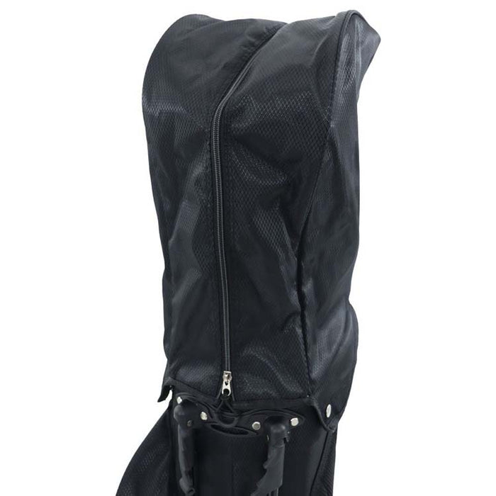 Ben Sayers DLX Golf Stand Bag - Blue Hood View 
