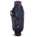 Big Max Aqua Seven G Waterproof Golf Stand Bag - Black Back Full View 