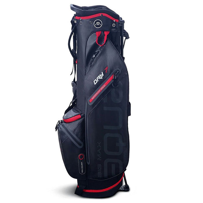 Big Max Aqua Seven G Waterproof Golf Stand Bag - Black Side View 