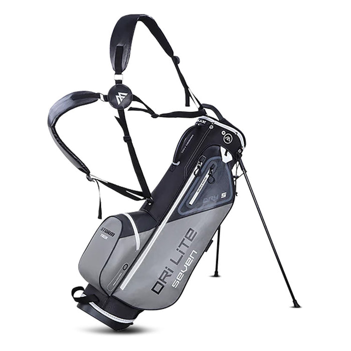 Big Max Dri Lite Seven G Golf Stand Bag - Grey/Black 