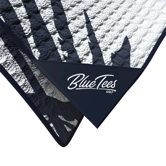 Blue Tees Magnetic Golf Towel - Palm Navy