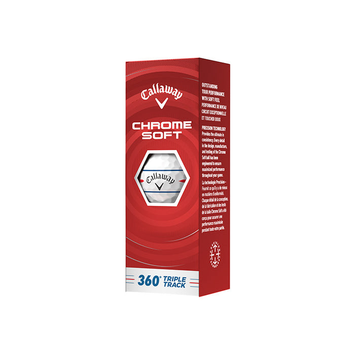 Callaway Chrome Soft 360 Triple Track Golf Balls