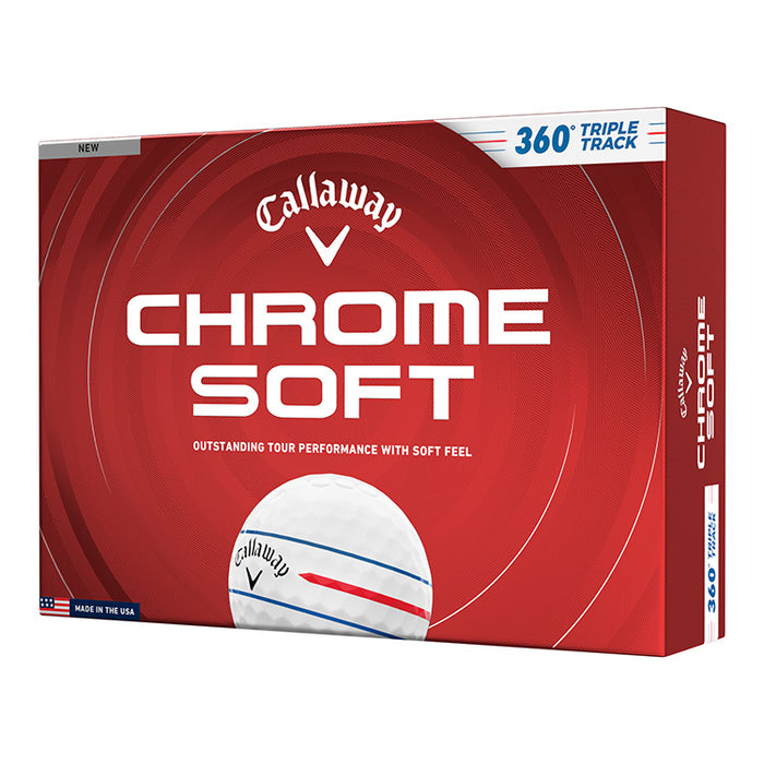 Callaway Chrome Soft 360 Triple Track Golf Balls