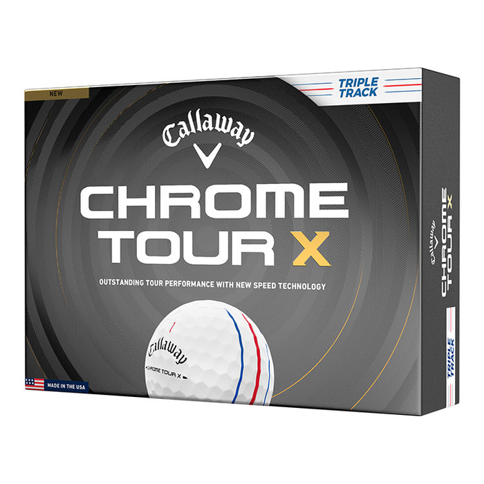 Callaway Chrome Tour X Triple Track Golf Balls