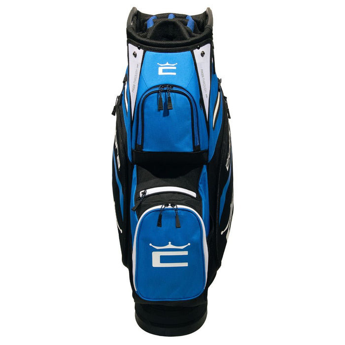 Cobra Signature Golf Cart Bag - Electric Blue Frotn View 
