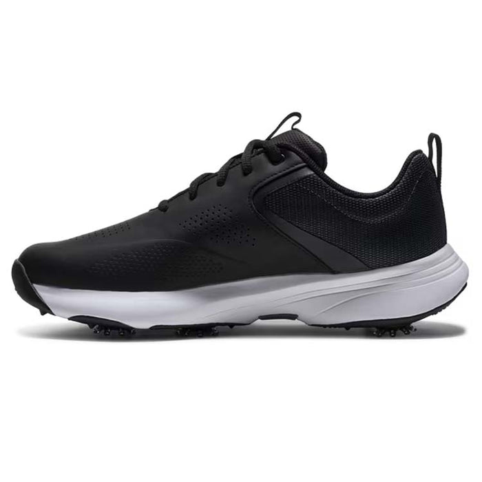 Footjoy Qualifer Golf Shoes - Black Left Side View