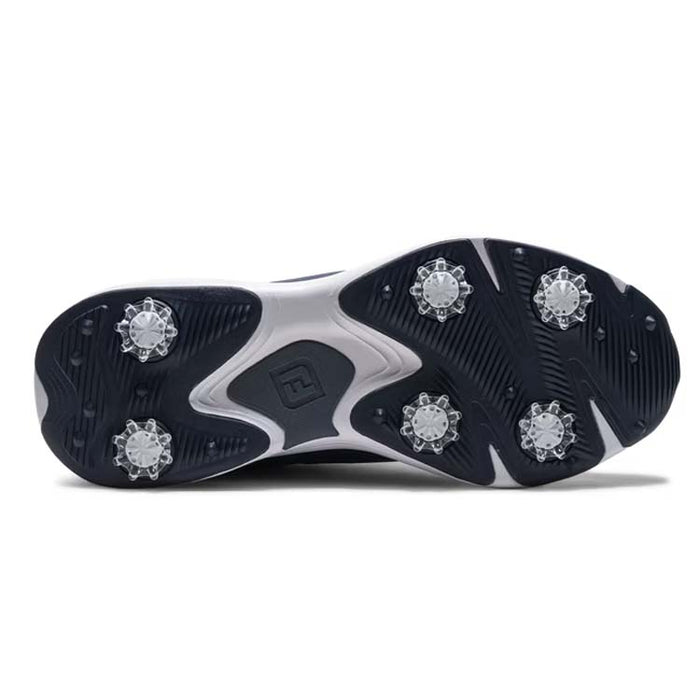 Footjoy Qualifier Golf Shoes - Navy Sole View