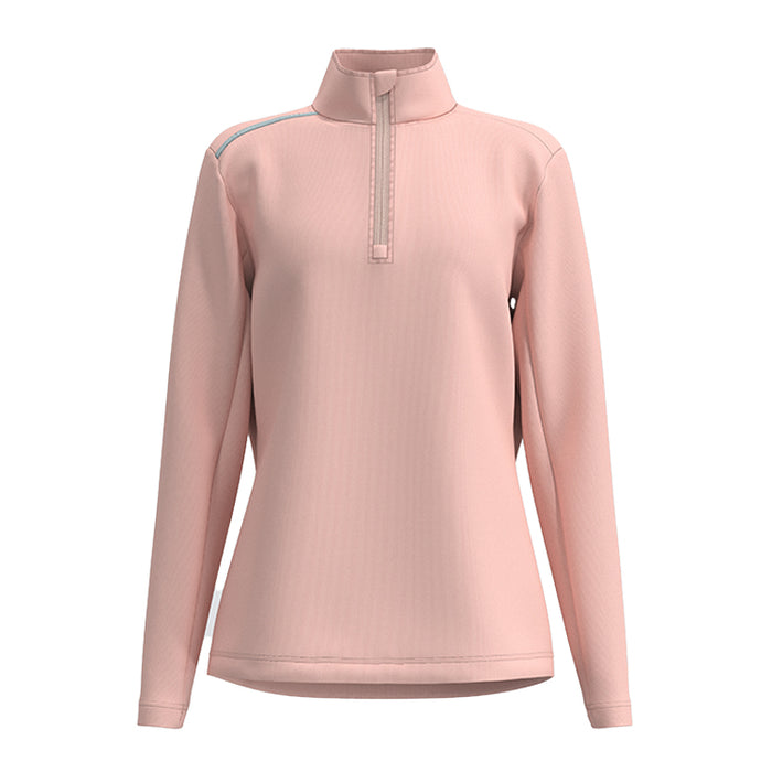 Forelson Broadway 1/4 Zip Ladies Golf Pullover - Pink 