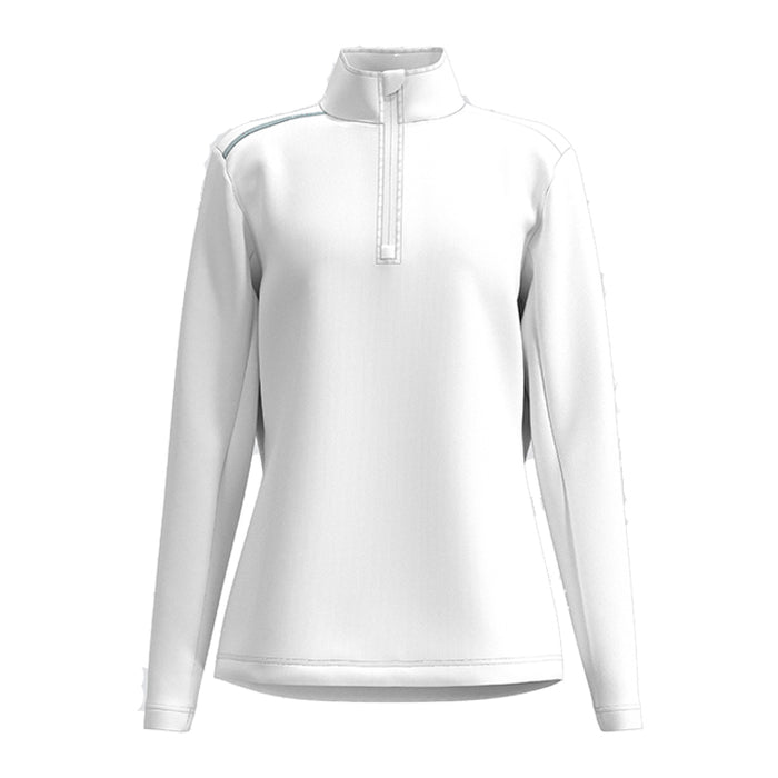 Forelson Broadway 1/4 Zip Ladies Golf Pullover - White 