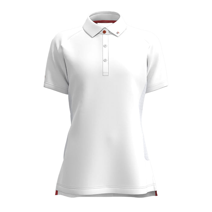 Forelson Ladies Batsford Golf Polo - White 