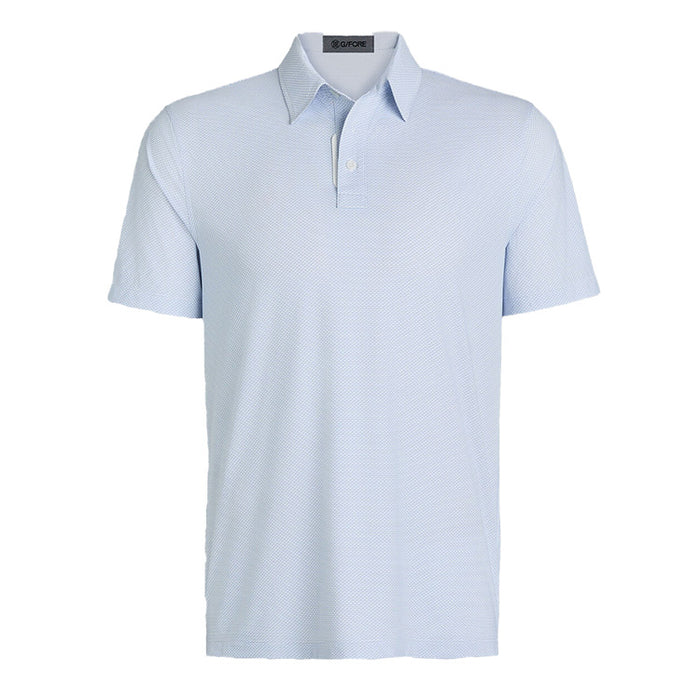 G/FORE Fine Stretch Jacquard Golf Polo