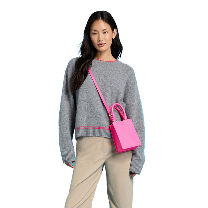 G/FORE Metal Tees Leather Mini Tote