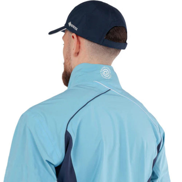 Galvin Green Ames Waterproof DRYVR Golf Jacket - Alaskan Blue/Navy