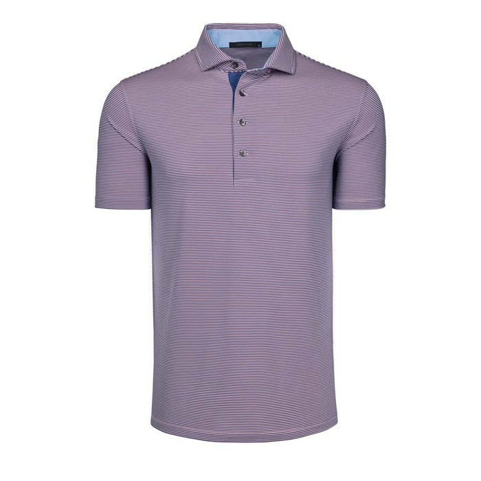 Greyson Saranac Golf Polo - Blossom/Falcon 