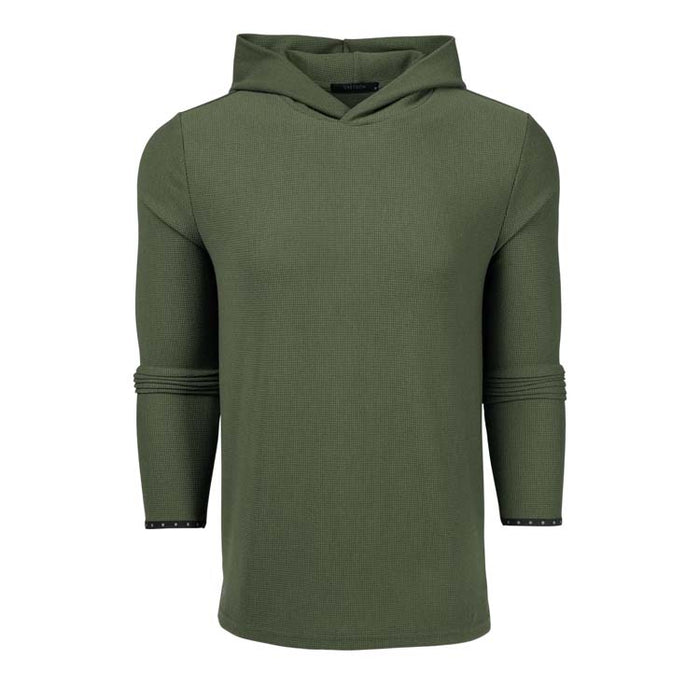 Greyson Traverse Waffle Golf Hoodie - Camp 