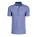 Greyson Wolf Yarn Dye Striped Golf Polo - Falcon/Blossom