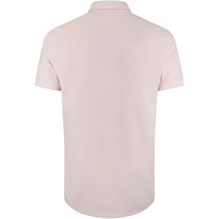 Greyson Crowley Icon Golf Polo - Pink Sky Back View 