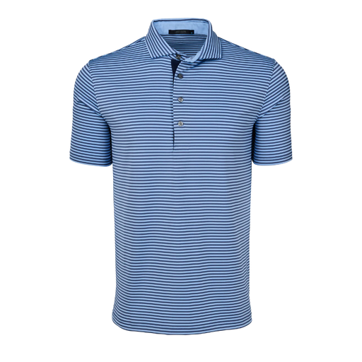 Greyson Quogue Golf Polo - Falcon/Wolf Blue 