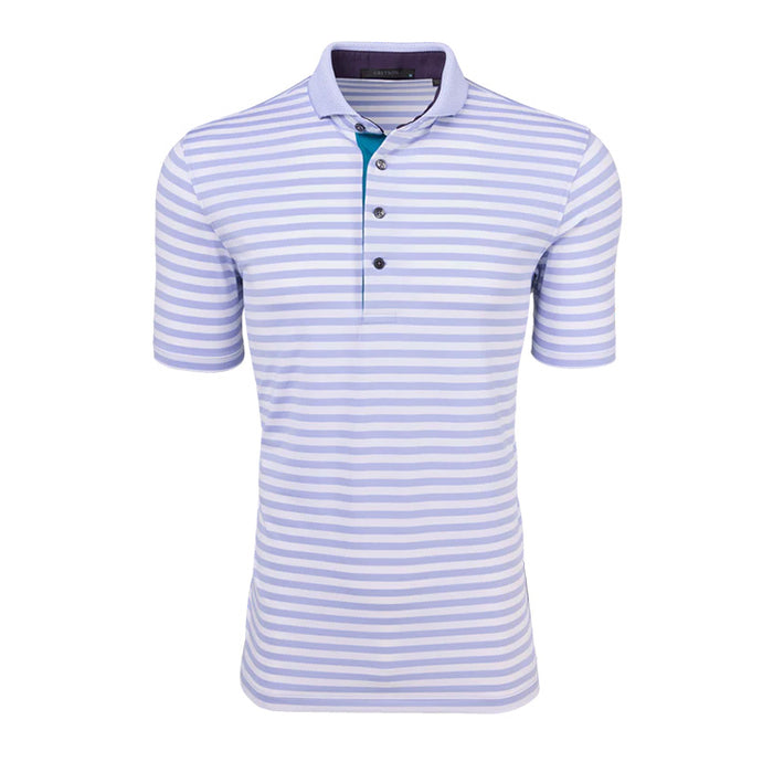 Greyson Ruess Short Sleeve Golf Polo - Heron/Arctic