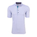 Greyson Ruess Short Sleeve Golf Polo - Heron/Arctic