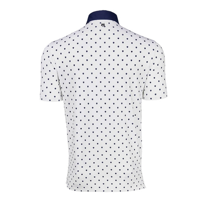 Greyson Voodoo Golf Polo - Arctic Back View 