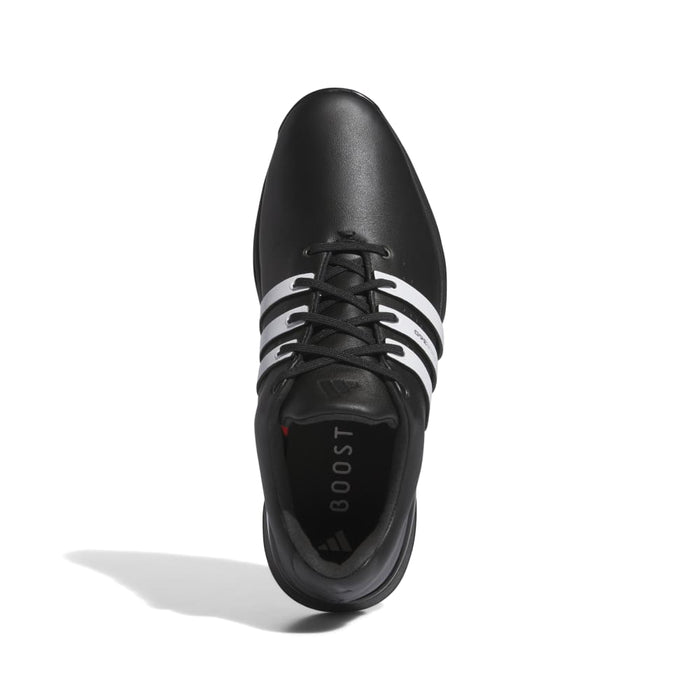 adidas Tour 360 Boost Golf Shoes - Black/White