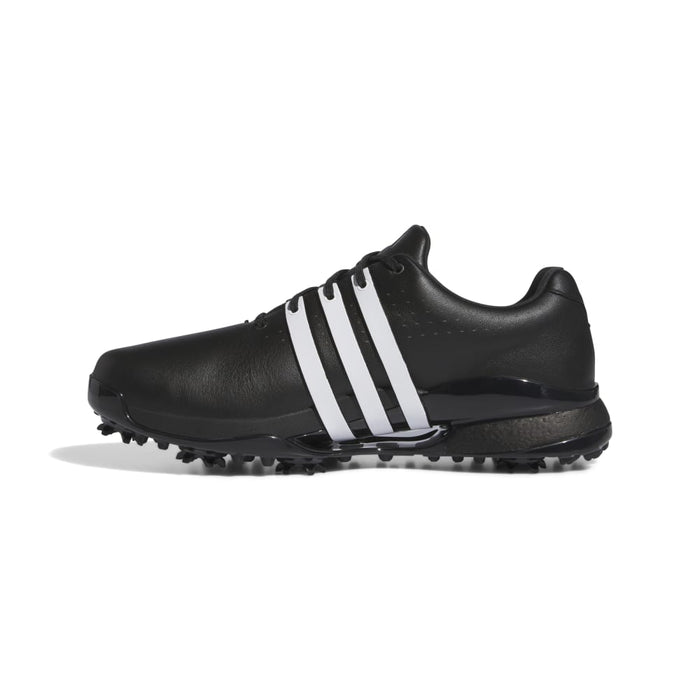 adidas Tour 360 Boost Golf Shoes - Black/White