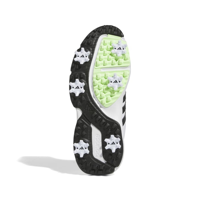 adidas Tour 360 BOA Junior Golf Shoes - Cloud White/Core Black/Green