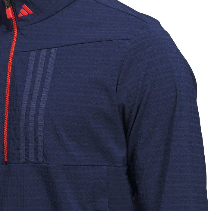 adidas Ultimate 365 Tour Wind.Rdy 1/2 Zip Golf Pullover - Collegiate Navy
