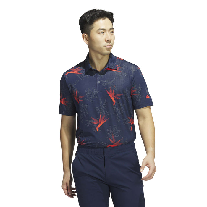 adidas Oasis Mesh Golf Polo Shirt - Collegiate Navy