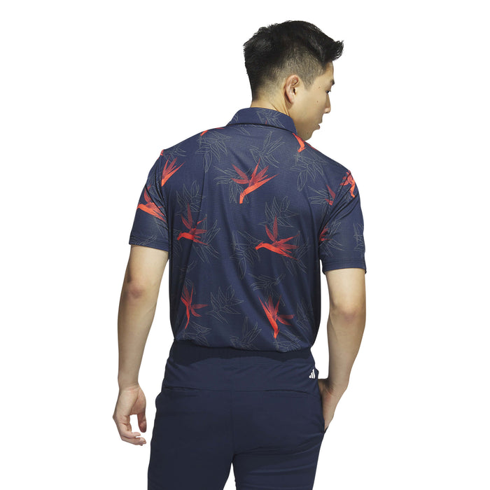 adidas Oasis Mesh Golf Polo Shirt - Collegiate Navy