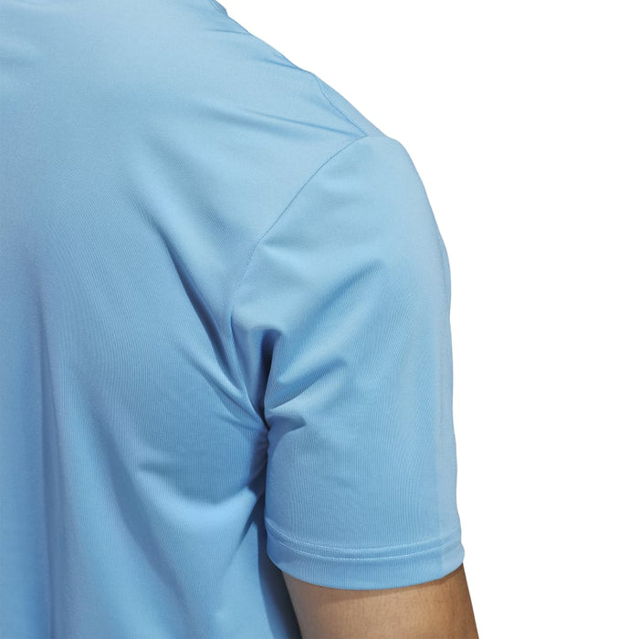 adidas Ultimate365 Solid LC Golf Polo Shirt - Semi Blue Burst
