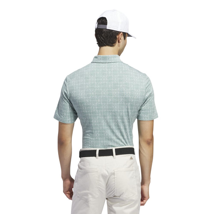 adidas GO-TO Novelty Golf Polo Shirt - Collegiate Green