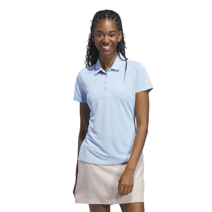 adidas Solid Performance Short Sleeve Golf Polo