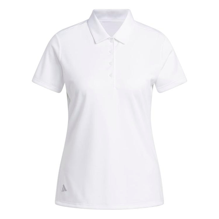 adidas Ladies Solid Performance Short Sleeve Golf Polo