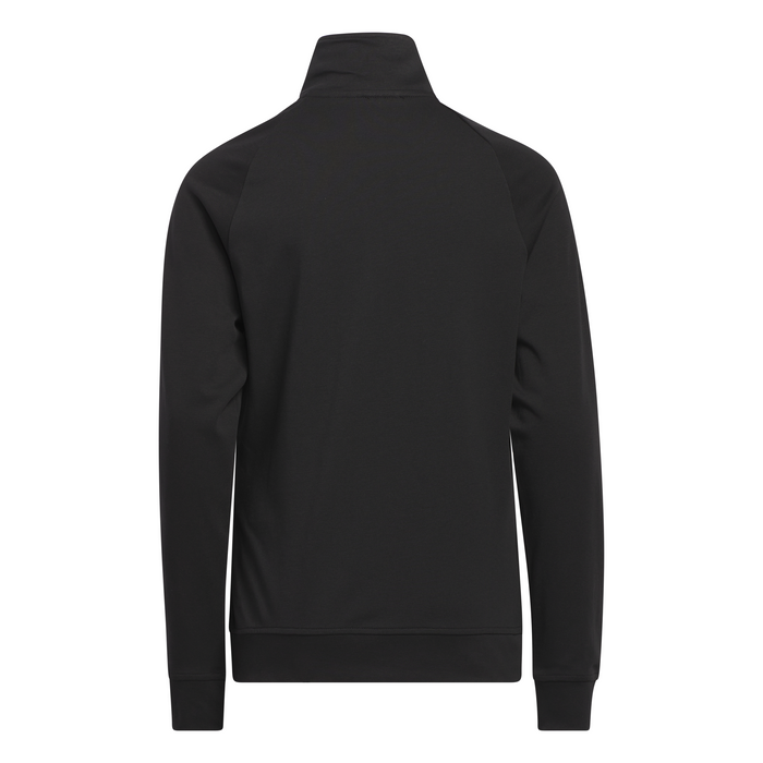 adidas Junior 1/4 Zip Pullover- Black