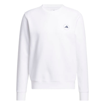 adidas Core Crew Golf Jumper - White